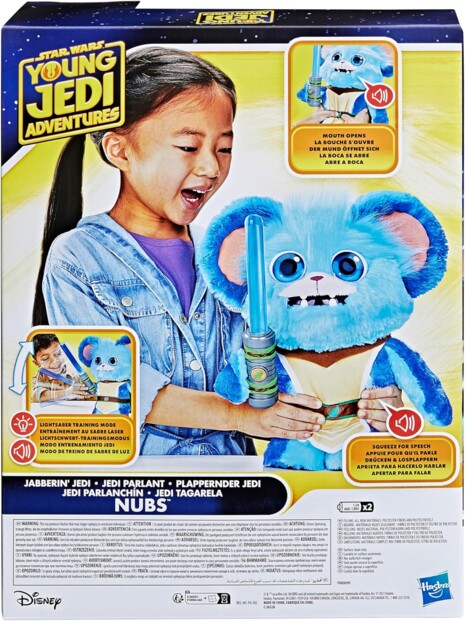 Star Wars Young Jedi Adventures Jabberin’ Jedi Nubs peluche