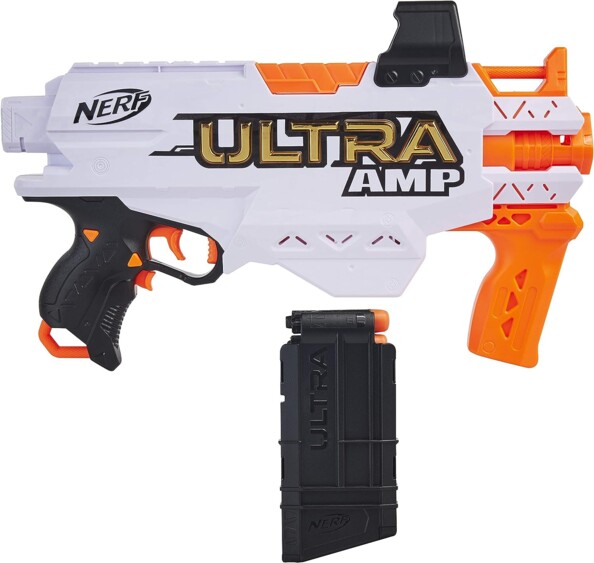 Hasbro Nerf Ultra Amp gemotoriseerde blaster met magazijn