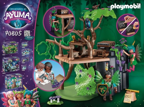 PLAYMOBIL Ayuma kamp met feeën en zieldieren