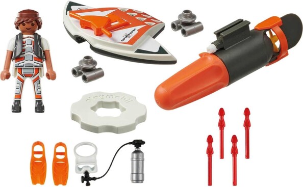 Playmobil Top Agents onderwaterpropeller met motor