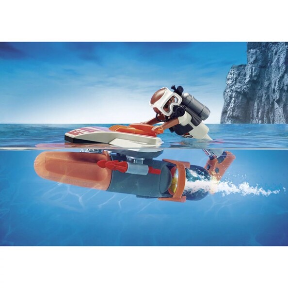 Playmobil Top Agents onderwaterpropeller met motor
