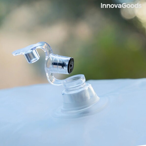 Sfeervolle verlichting en extra comfort met de InnovaGoods Pulight opblaasbare L