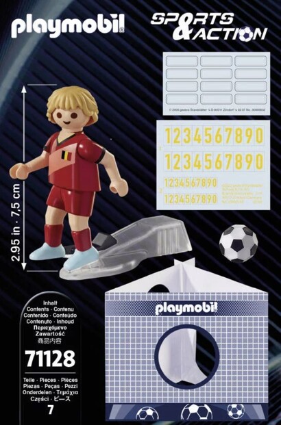 PLAYMOBIL Sports & Action Belgische voetballer