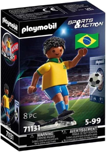 PLAYMOBIL Sports & Action Braziliaanse voetballer