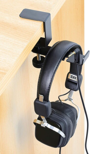 Ruimtebesparende en stevige oplossing met de Dynavox TM1 koptelefoonhouder