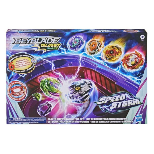 Beyblade Burst Surge SpeedStorm gevechtsarena aanvalset