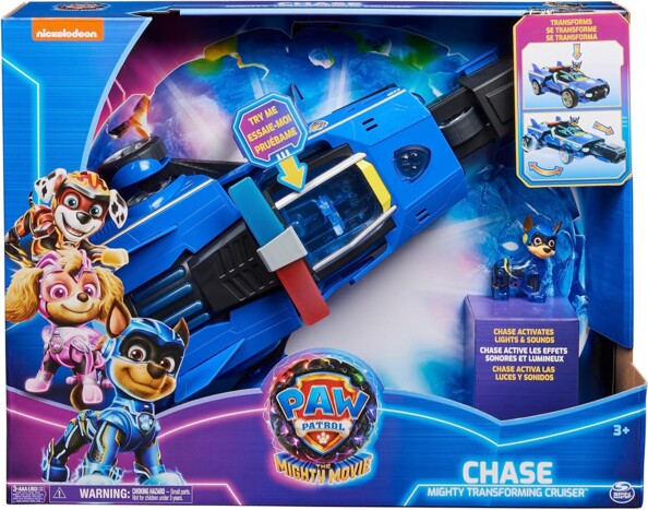 PAW Patrol Deluxe Chase voertuig met licht en geluid