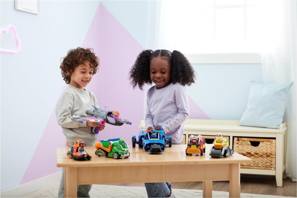 PAW Patrol Deluxe Chase voertuig met licht en geluid