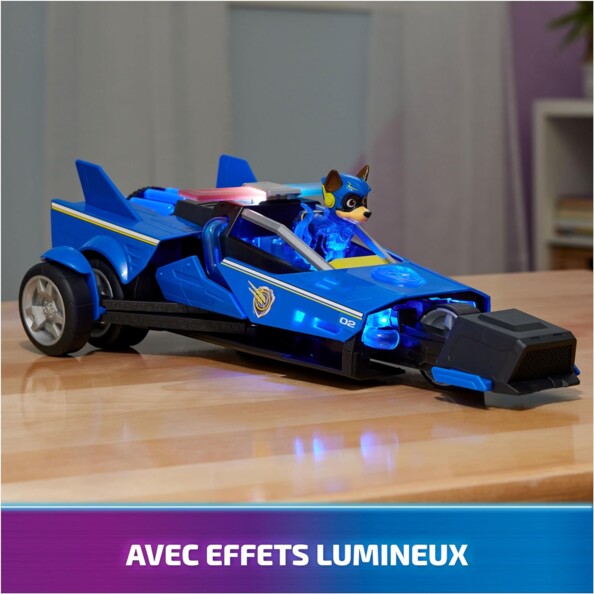 PAW Patrol Deluxe Chase voertuig met licht en geluid