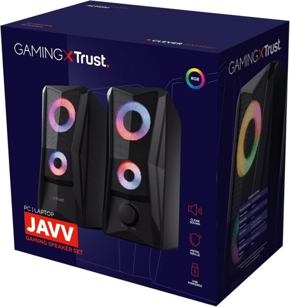 Javv 2.0 RGB pc-speakers 12 W