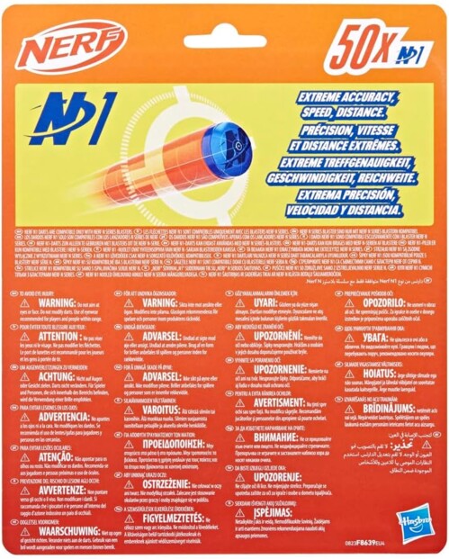 Hasbro Nerf 50 N1 schuimdartpijlen voor blasters uit de N-serie
