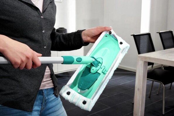 Leifheit Clean Twist Disc Mop Ergo set met emmer en wringmop