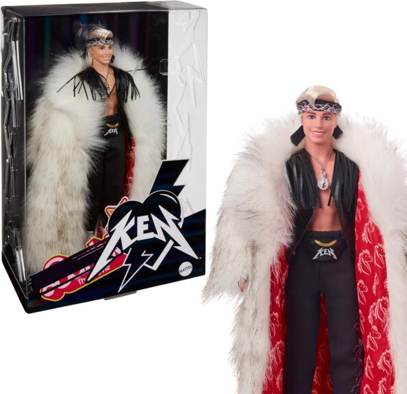 Mattel Barbie  beweegbare Ken-pop met rebelse rocklook