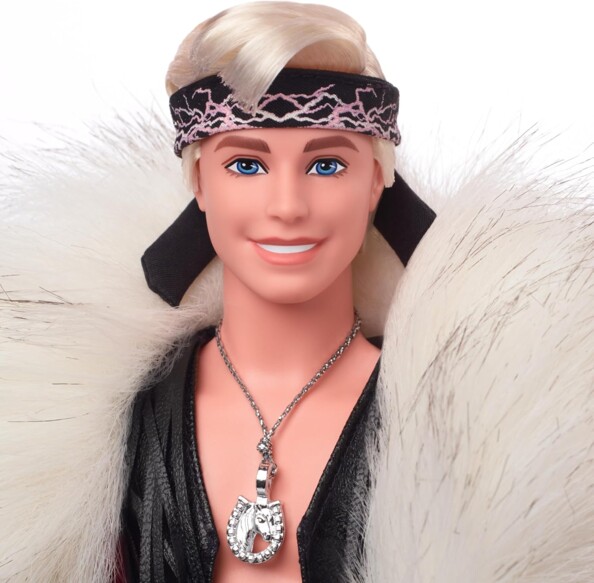 Mattel Barbie beweegbare Ken-pop met rebelse rocklook