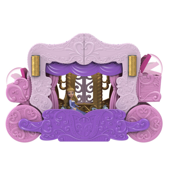 Magisch speelplezier met een koets die in een kasteel verandert