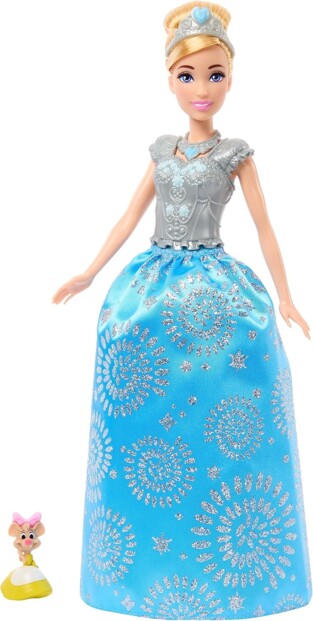 Mattel Disney Princess Assepoester pop met koninklijke verrassingen