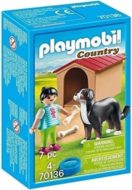 Playmobil 70136  kind met hond