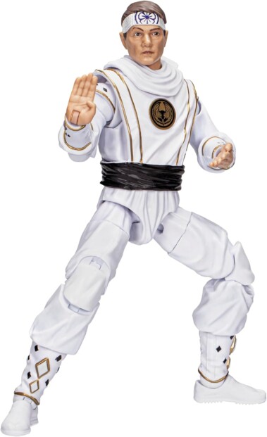 Power Rangers Lightning Collection Morphed Daniel LaRusso White Crane Ranger kop