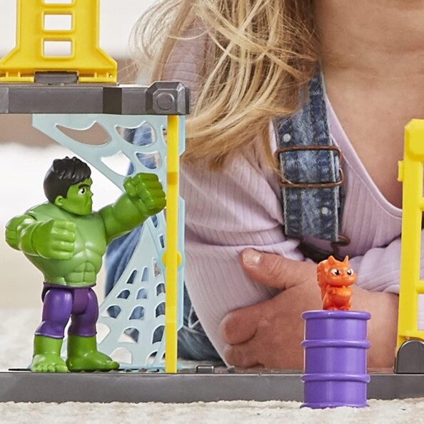 Hasbro Spidey en zijn geweldige vriendjes Hulk en de sloopwerf
