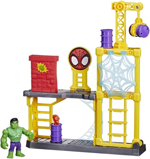 Hasbro Spidey en zijn geweldige vriendjes Hulk en de sloopwerf