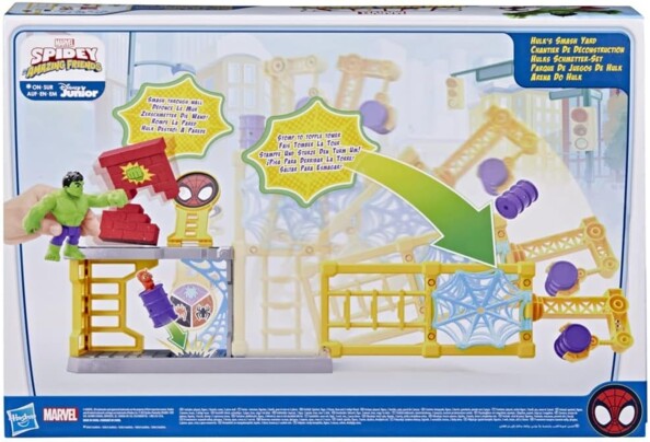 Hasbro Spidey en zijn geweldige vriendjes Hulk en de sloopwerf