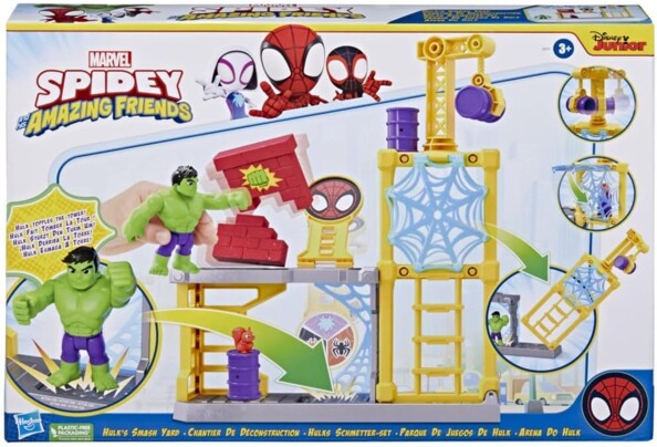 Hasbro Spidey en zijn geweldige vriendjes Hulk en de sloopwerf