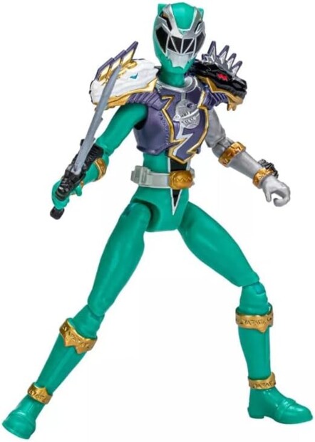 Hasbro Power Rangers Dino Fury Cosmic Armor Green Ranger actiefiguur