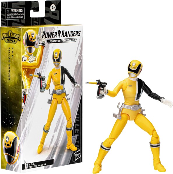 Hasbro Power Rangers Lightning Collection  S.P.D. Gele Ranger actiefiguur