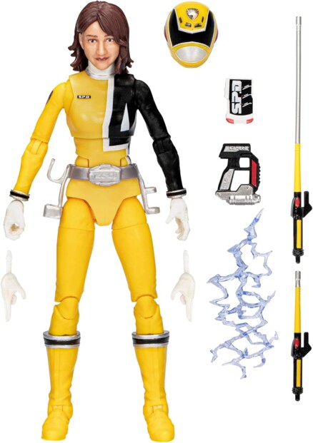 Hasbro Power Rangers Lightning Collection S.P.D. Gele Ranger actiefiguur