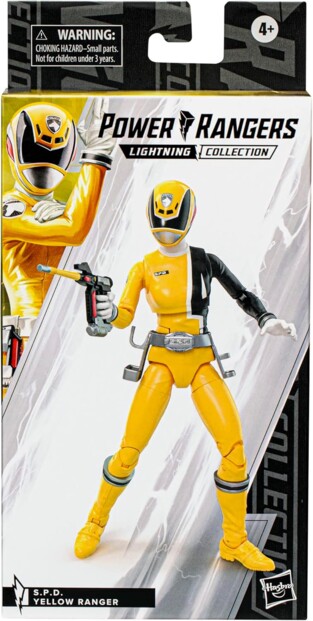Hasbro Power Rangers Lightning Collection S.P.D. Gele Ranger actiefiguur