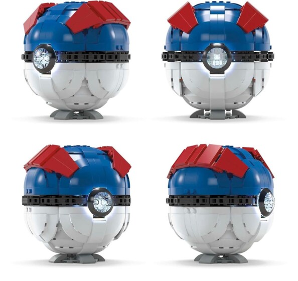 Mega Construx Pokémon bouwset van een grote Poké Ball
