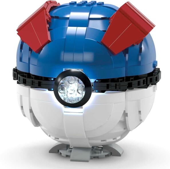 Mega Construx Pokémon bouwset van een grote Poké Ball