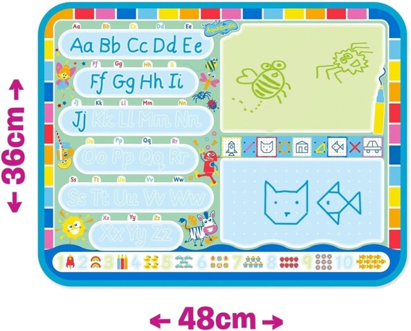 TOMY Aquadoodle My ABC watertekenmat voor kinderen