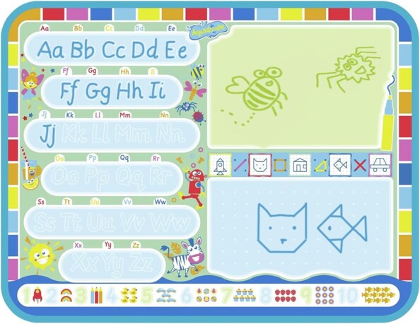 TOMY Aquadoodle My ABC watertekenmat voor kinderen