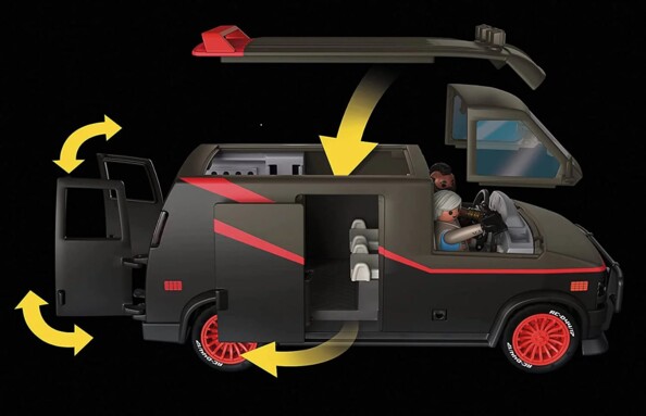 Playmobil The A-Team bestelwagen met legendarische helden