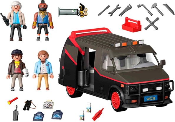 Playmobil The A-Team bestelwagen met legendarische helden