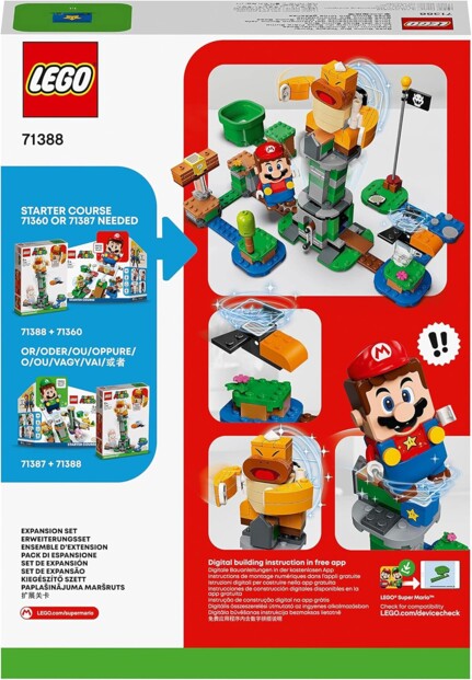 LEGO Super Mario uitbreidingsset met de toren van Broer Sumo
