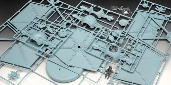 Star Wars The Mandalorian Outland TIE Fighter maquette Revell