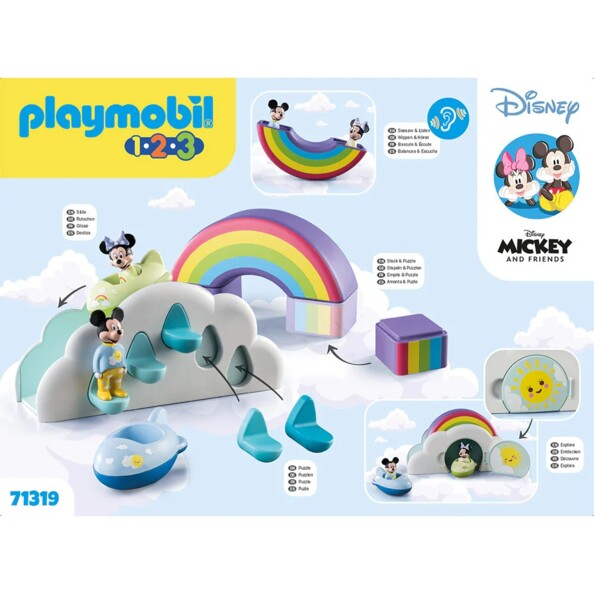 PLAYMOBIL Mickey en Minnie Wolkenhuis 71319