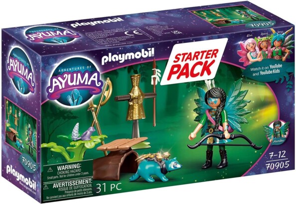 Playmobil Ayuma - starterpack met Knight Fairy en wasbeer