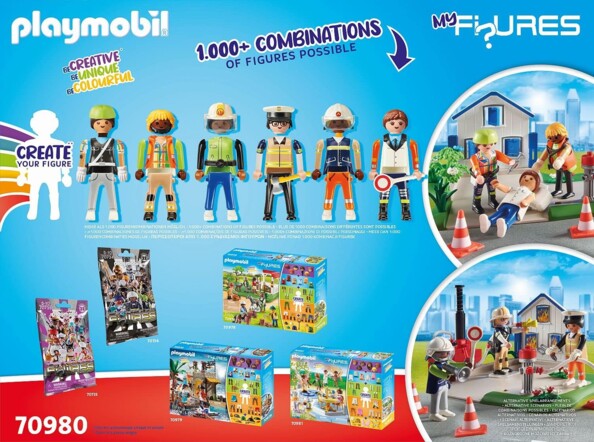 Playmobil My Figures reddingswerkers