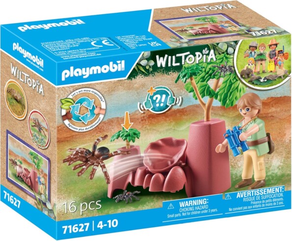 Playmobil Wiltopia rotsformatie met gigantische spin
