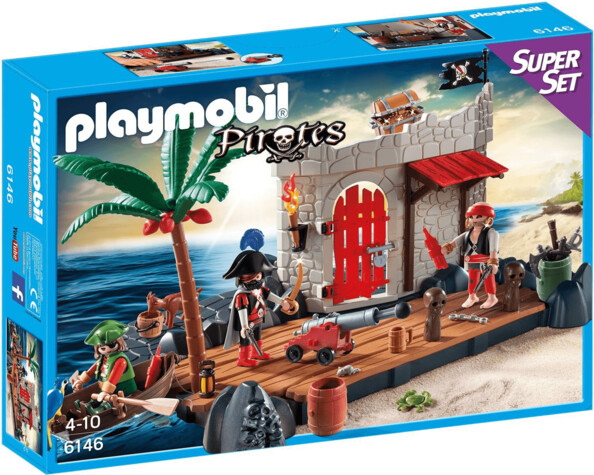 Playmobil Pirates Superset met fort