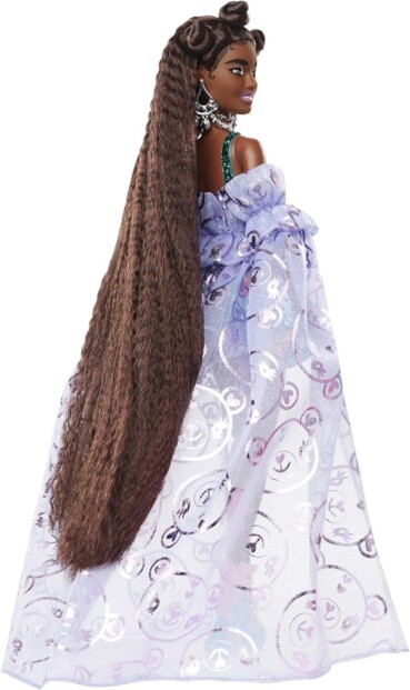 Barbie Extra Chic HHN13 pop met teddyprintjurk