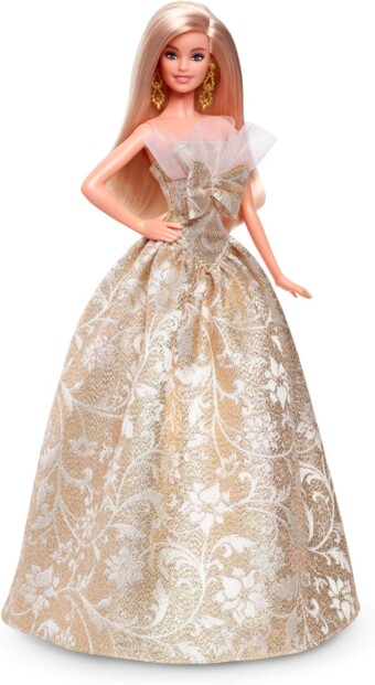 Barbie Holiday 2025 Blonde pop (feestelijke verzamelpop met elegante uitstraling