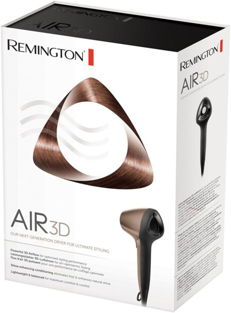 Remington Air3D D7777 ergonomische haardroger