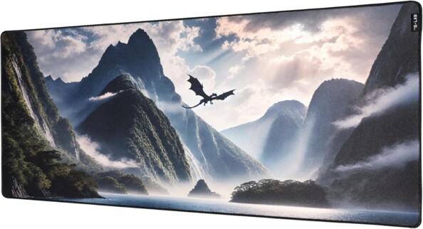 PAD DRAGON XXL gaming muismat 900 x 400 mm
