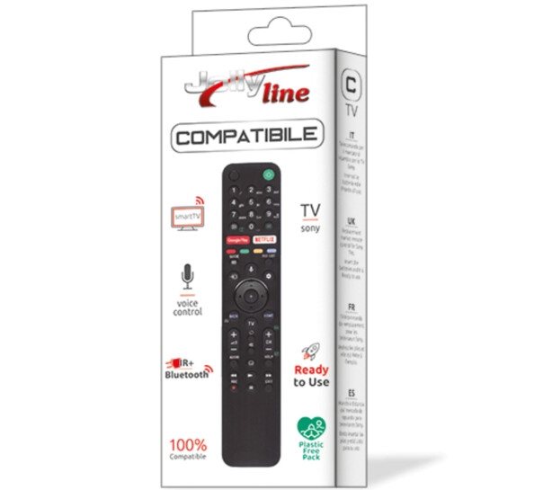 Compatibele Sony afstandsbediening IR+BT