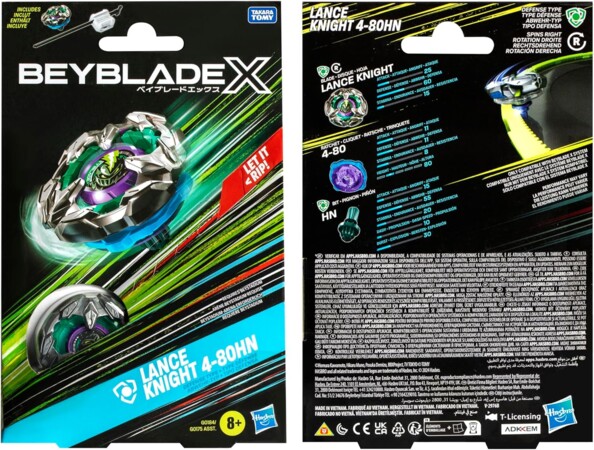 Hasbro Beyblade X Starter Pack Lance Knight 4-80HN tol