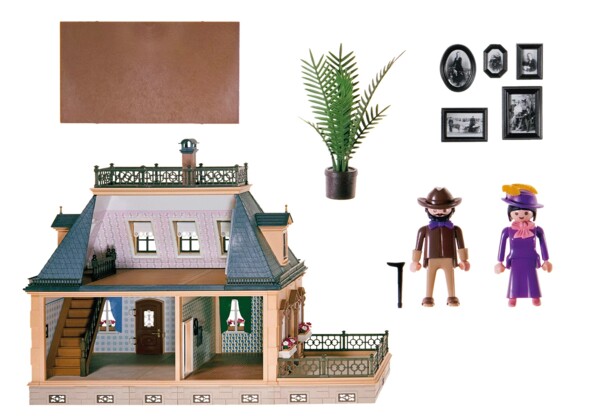 Playmobil villa in Belle Époque-stijl